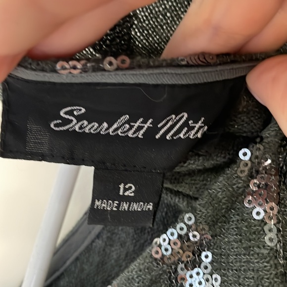 Grey sequence dress - Picture 3 of 7